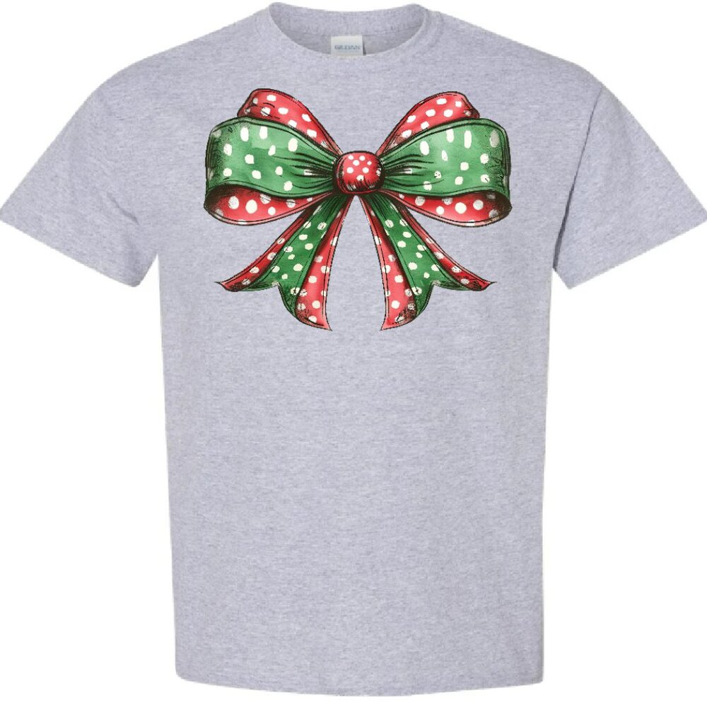 Christmas Bow Graphic Tees - Picture 8 of 16